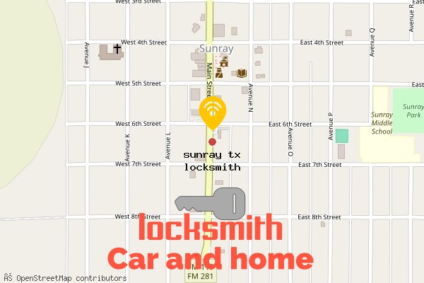 locksmith in sunray tx