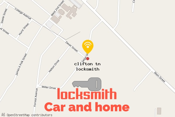 locksmith in clifton tn