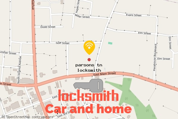 locksmith in parsons tn
