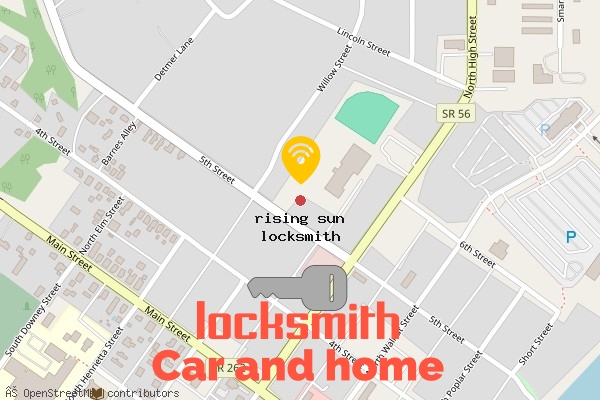 locksmith in rising sun in