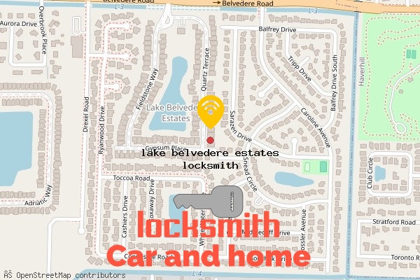 locksmith in lake belvedere estates