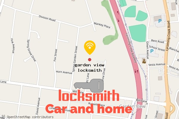 locksmith in garden view